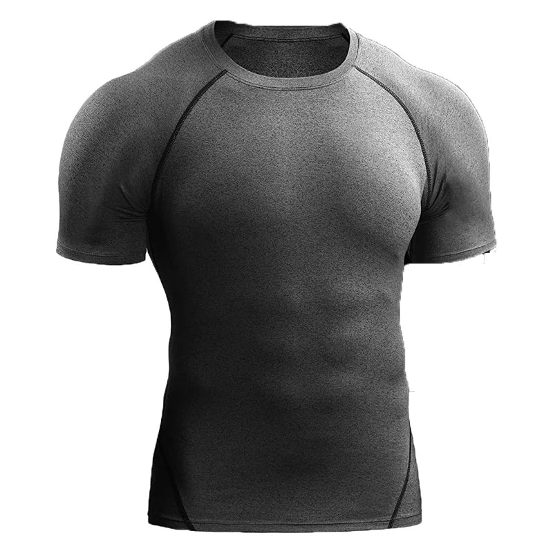 2025 Compression T Shirt Men Summer Workout Shirts