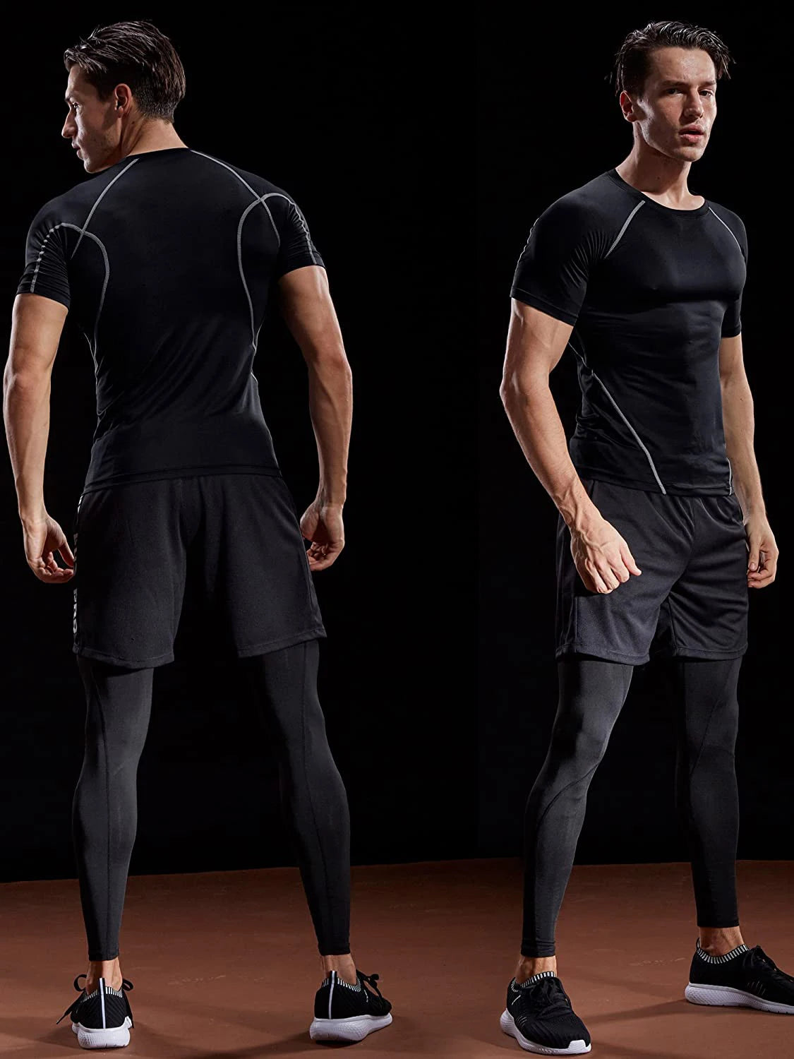 2025 Compression T Shirt Men Summer Workout Shirts