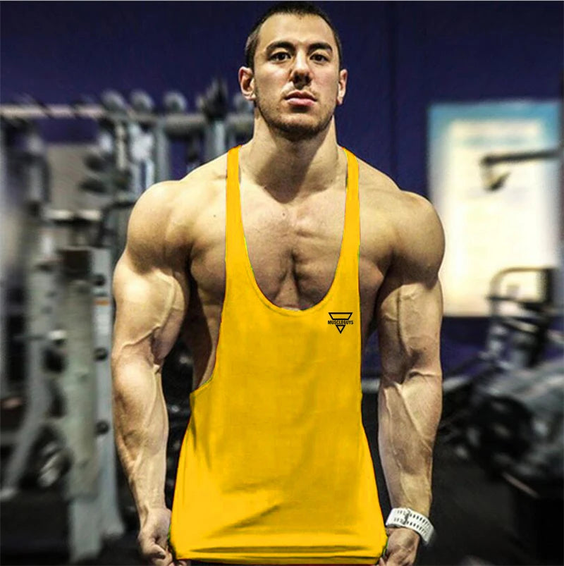 2022 New Fashion Men Gym Tank