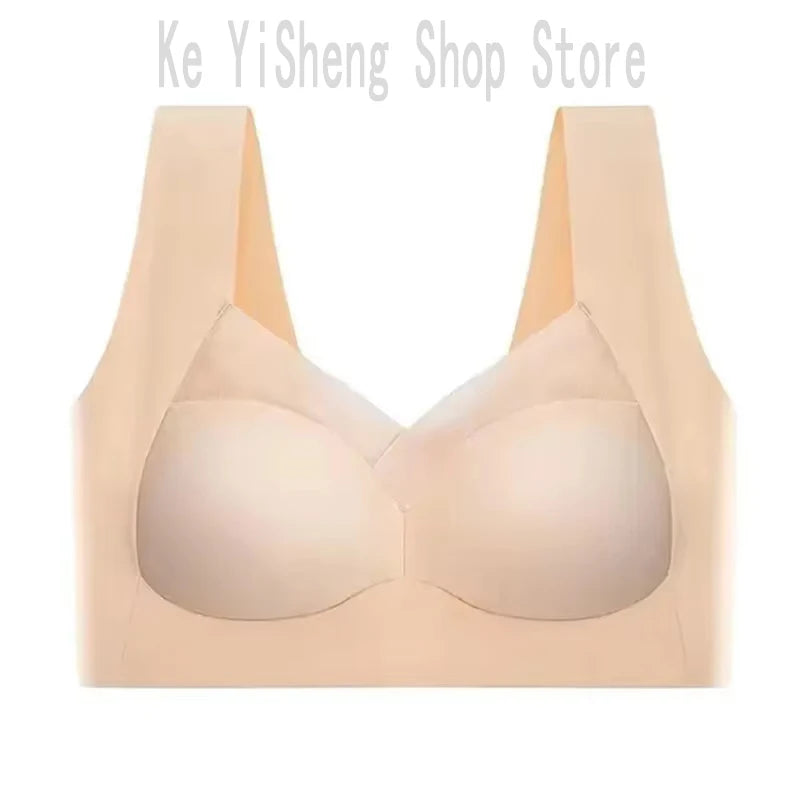 Women's sports underwear Invisible bra seamless breathable comfortable elastic shockproof underwear without steel rings