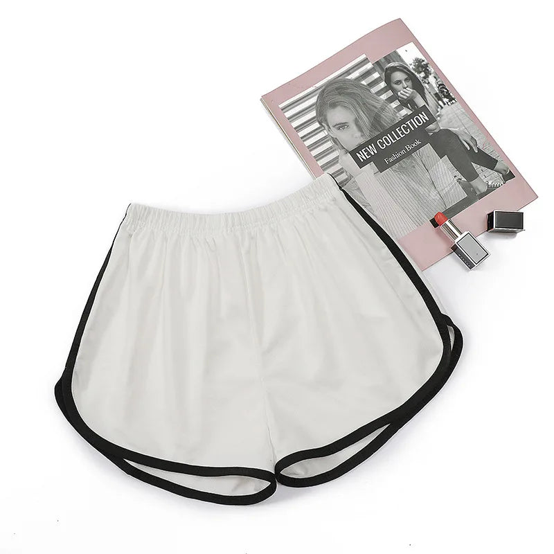 Elastic Shorts for Women Loose Fitting