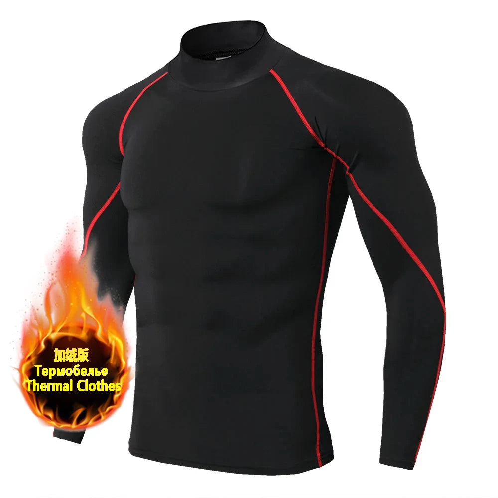 Winter Man Compression Shirt