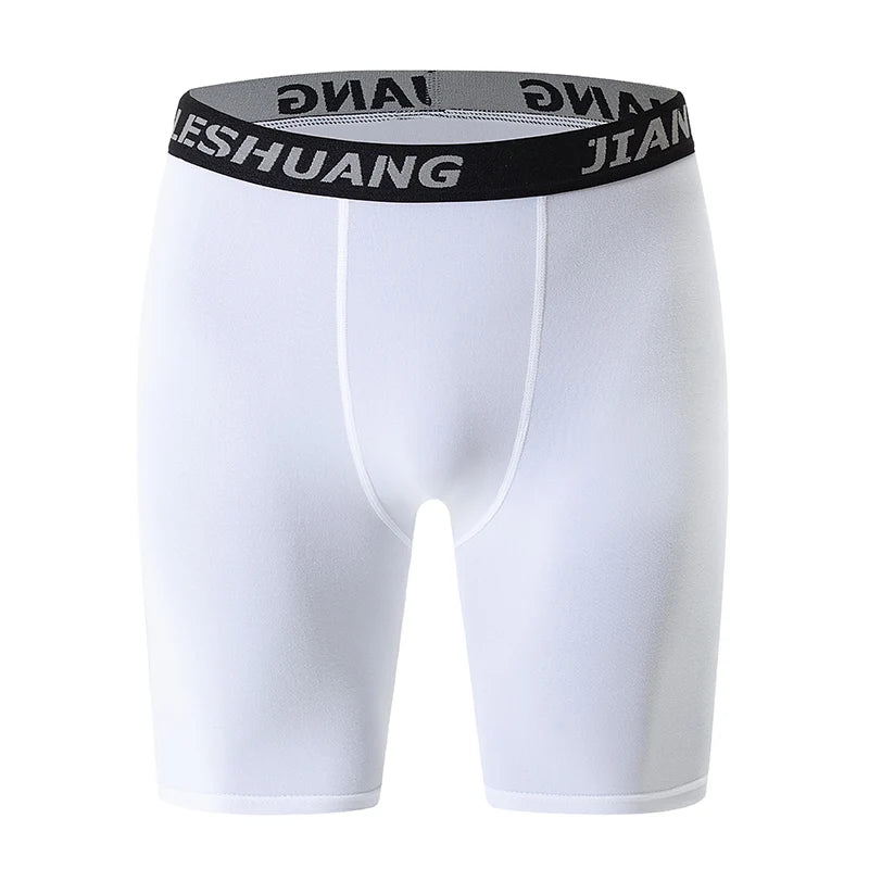 1/5 Pcs Men's Plus Size Black And White Long Sports Underwear