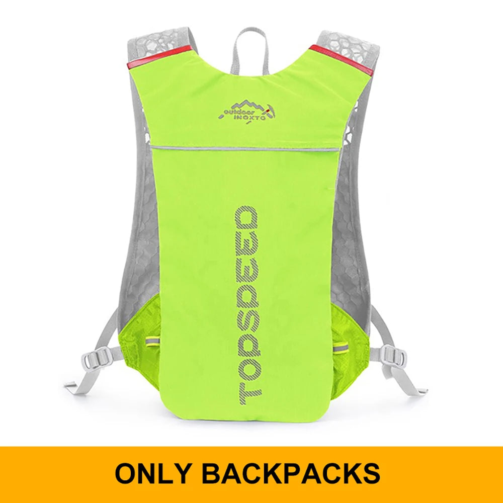 Outdoor Trail Running 5L Ultralight Backpack Hydration Jogging Vest Men Breathable Marathon Bicycle Bag Fitness Running Bag