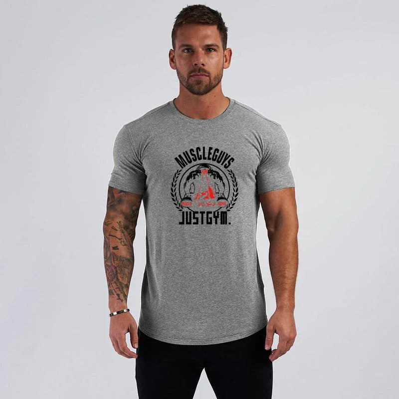 Summer Cotton Sport Gym T Shirt