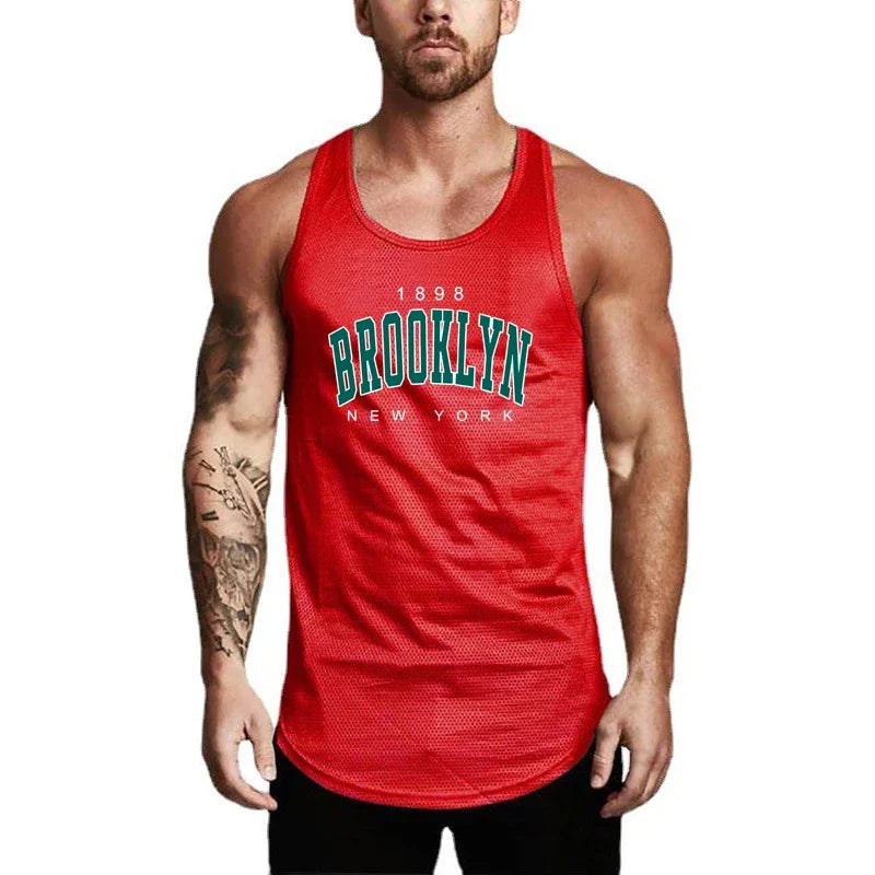 1898 Brooklyn New York Printed Sport Tank