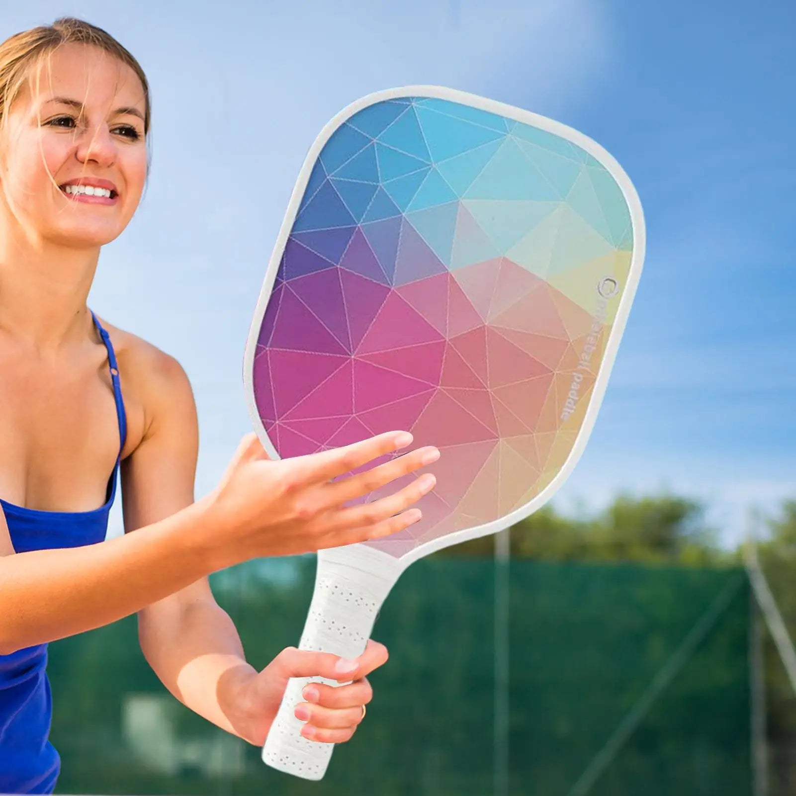 Pickle Ball Paddles For Beginners 2-Piece Outdoor Pickle Ball Rackets With Storage Bag Training Equipment For Gym Court Athletes