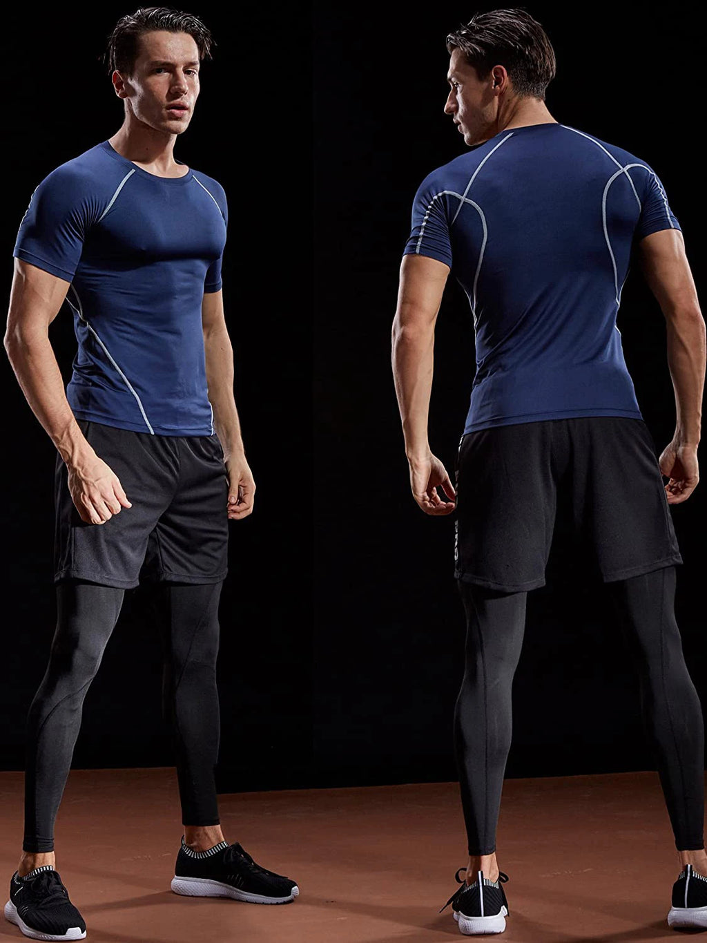 2025 Compression T Shirt Men Summer Workout Shirts