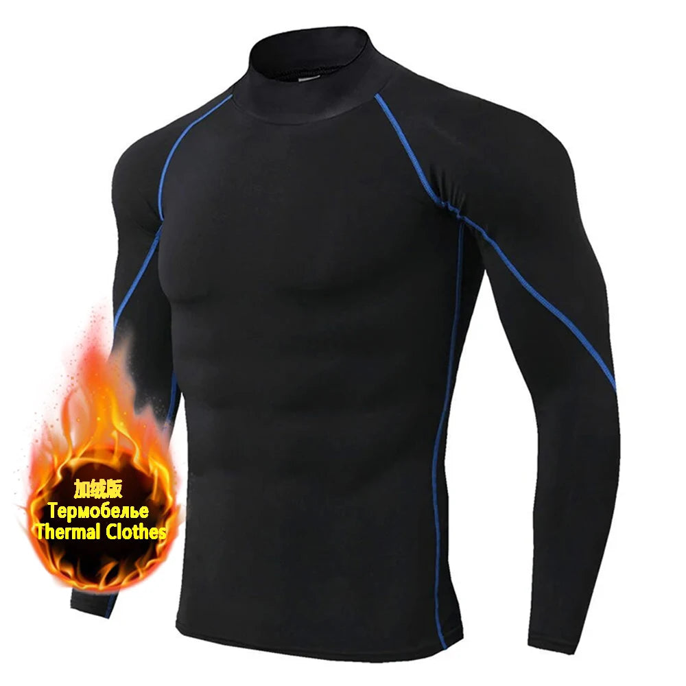 Winter Man Compression Shirt
