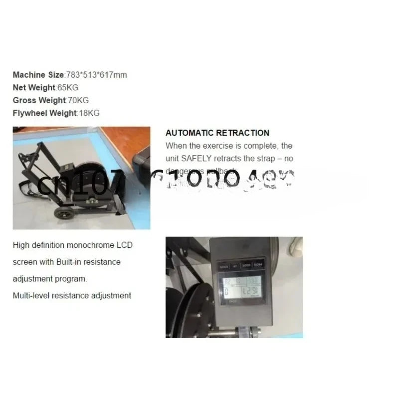 fitness Run Rocket - Sprint Resistance Training Equipment for professional athletes overspeed training machine