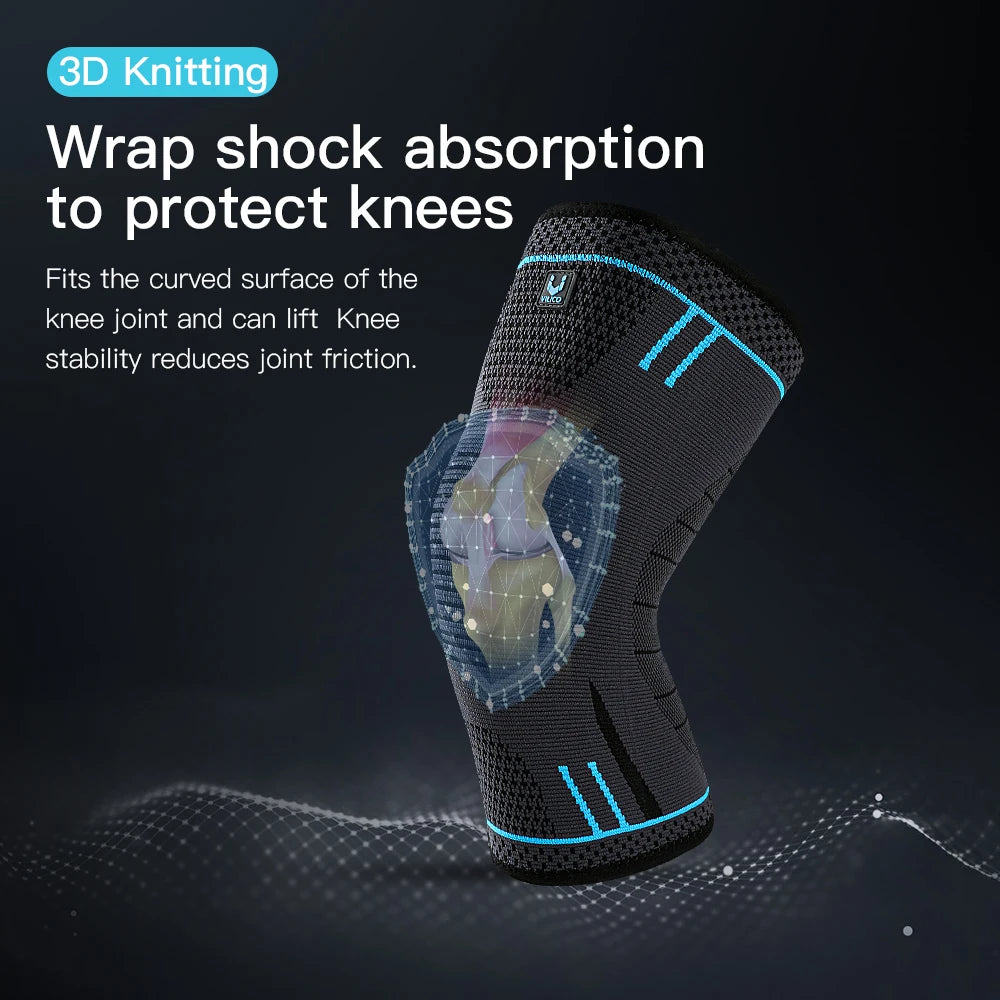 Compression Knee Support Sleeve Elastic Knee Pads