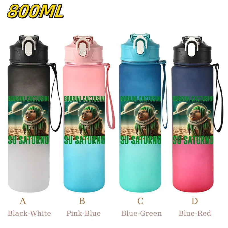 800ML Tralalero Tralala Straw Water Cup