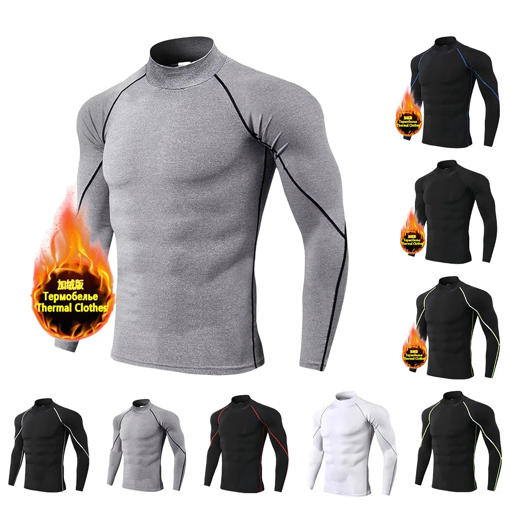 Winter Man Compression Shirt