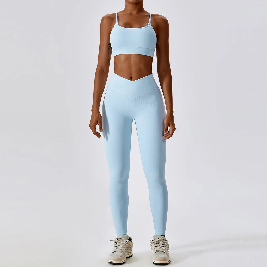 Gym Women's Two Pieces Pant Sets