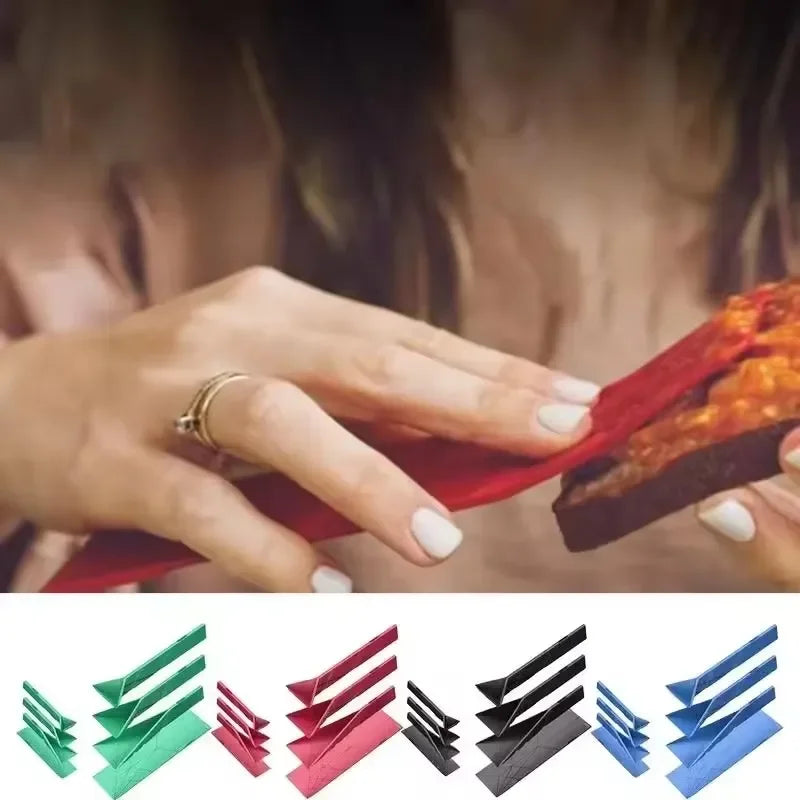 2Pcs/Set Flat 3-in-1 Magnetic Measuring Spoons Adjustable Dosing Utensils Baking Accessories Protein Powder Home Kitchen Tools