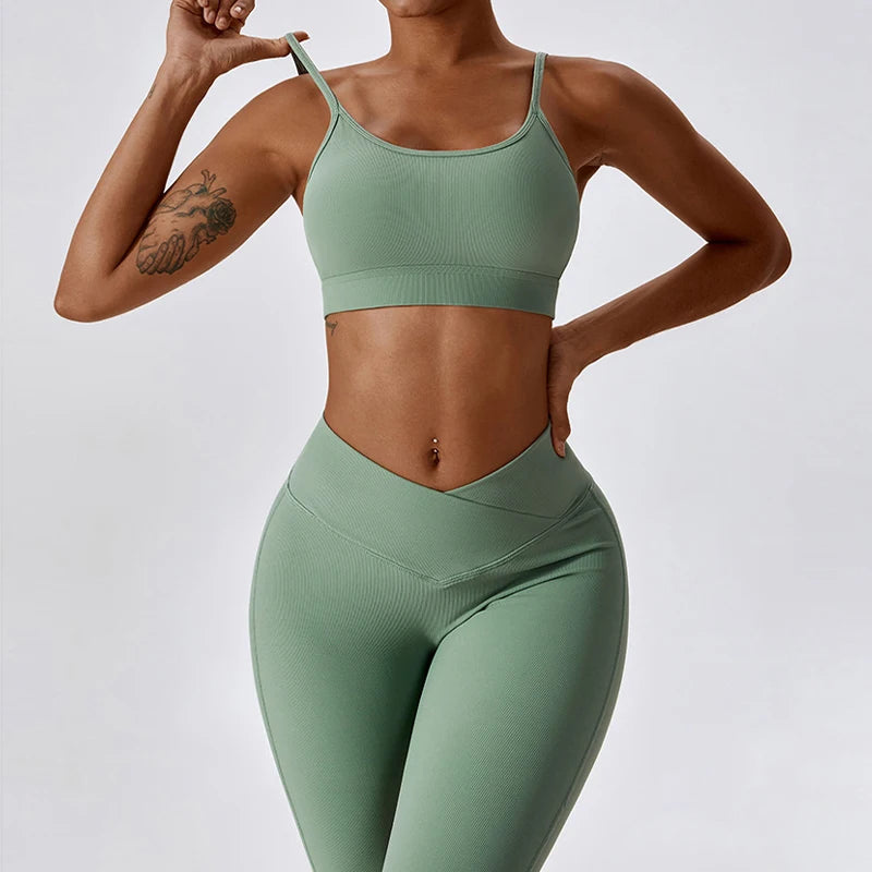 Gym Women's Two Pieces Pant Sets
