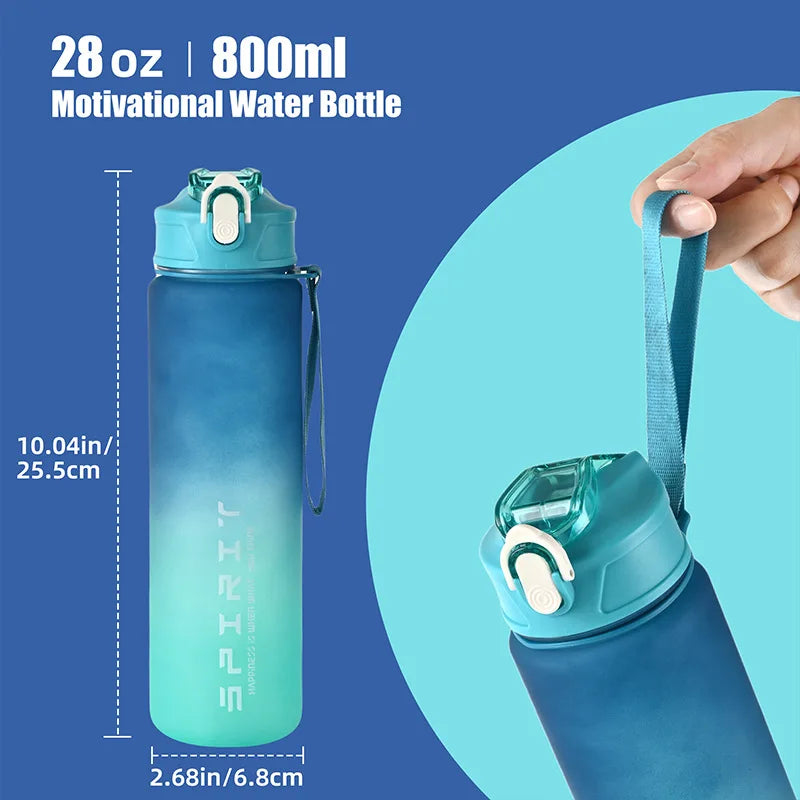 800ML Large Capacity Sports Water Bottle