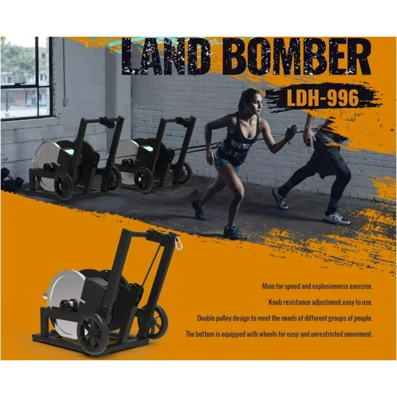 2025/fitness Run Rocket - Sprint Resistance Training Equipment for professional athletes overspeed training machine