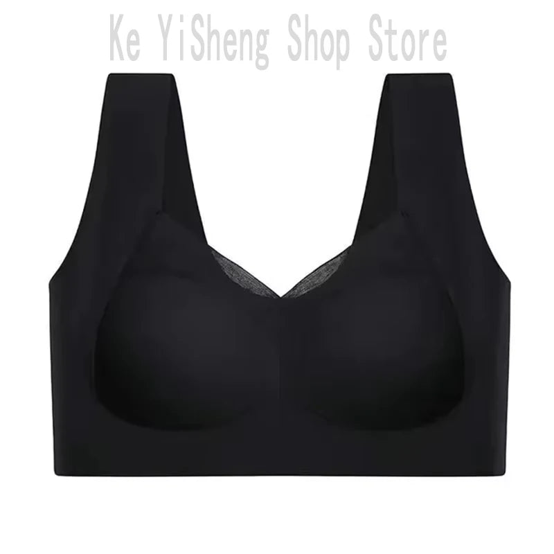 Women's sports underwear Invisible bra seamless breathable comfortable elastic shockproof underwear without steel rings