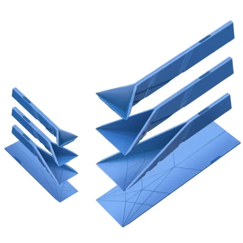 2Pcs/Set Flat 3-in-1 Measuring Spoons Small Spoon Powder Scoop Kitchen Polygons Baking Laboratory Adjustable Protein Gym Tools