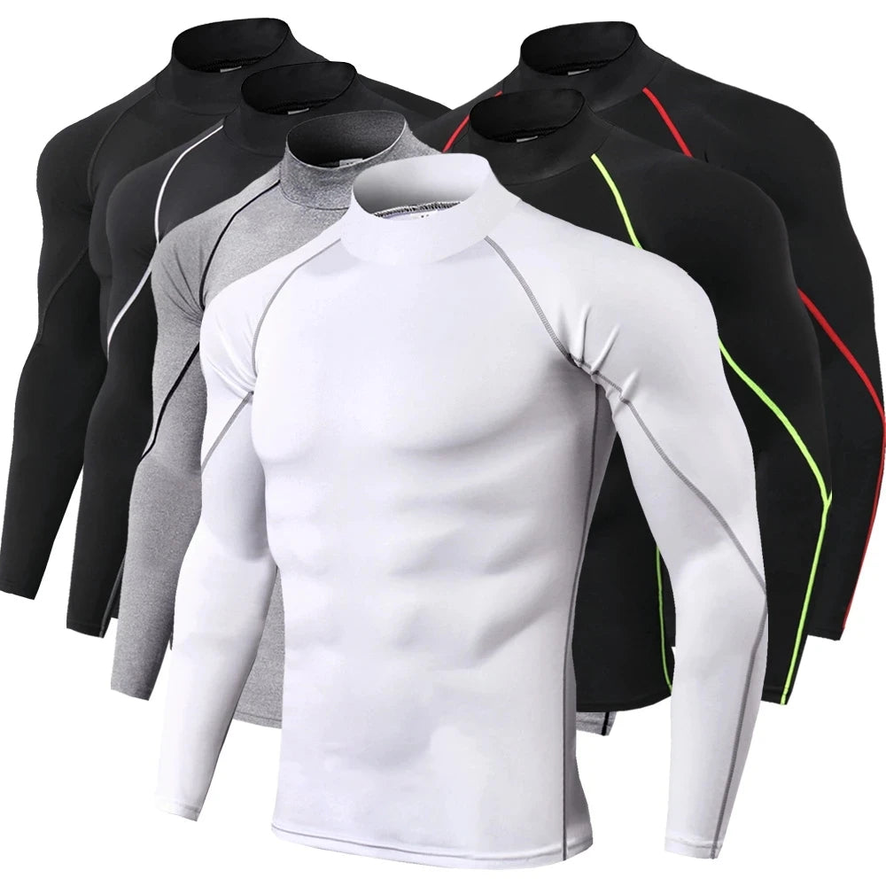 Men Running T shirt Quick Dry Bodybuilding Sport Shirt