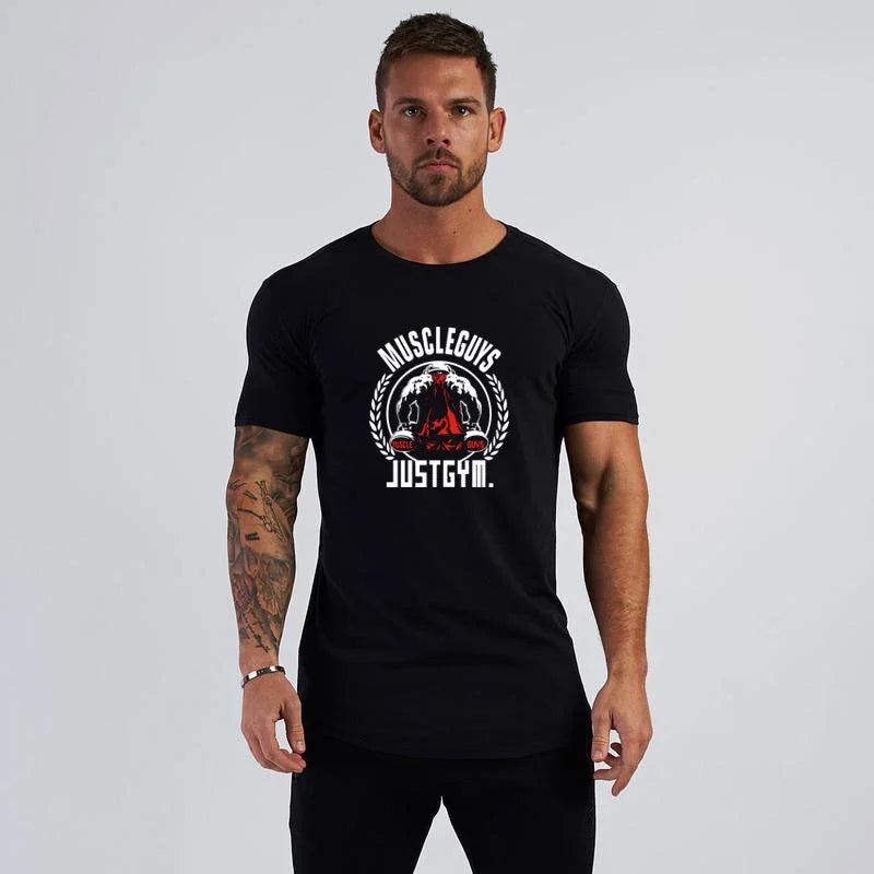Summer Cotton Sport Gym T Shirt