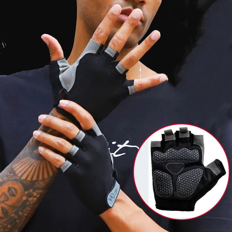 Gym Gloves Bodybuilding Anti Slip