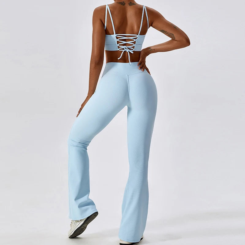 Gym Women's Two Pieces Pant Sets