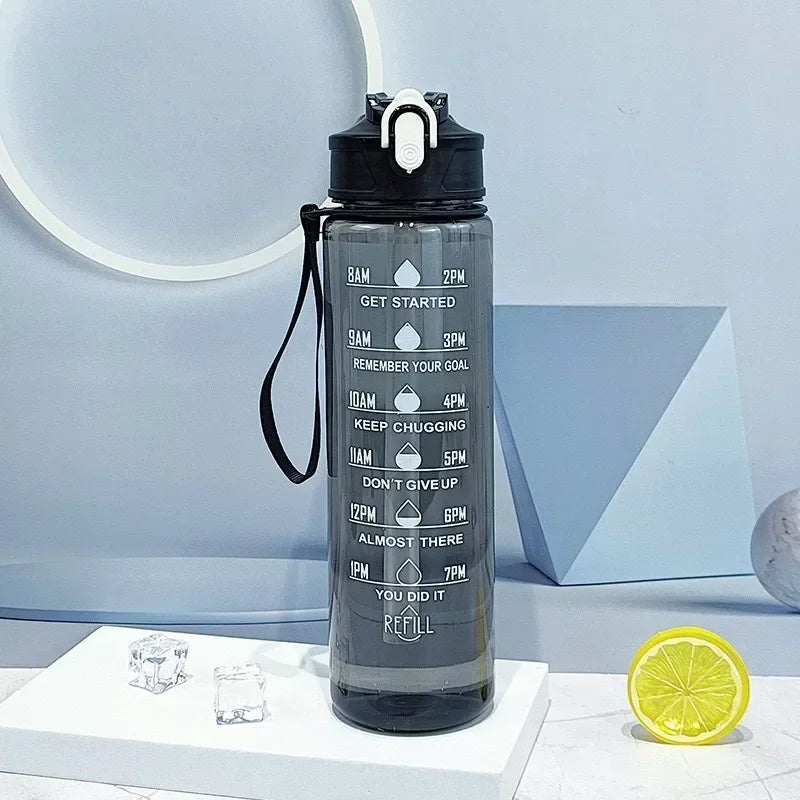 800ml/27oz Large Capacity Sports Water Bottle Leak Proof