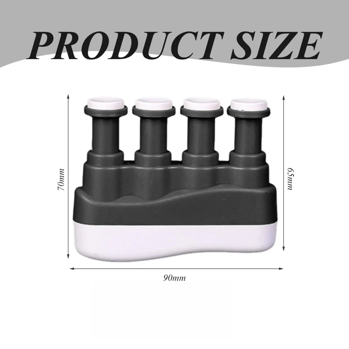 Guitar Hand Grip Finger Exerciser Strengthener Power Trainers Medium Tension Home Fitness Equipment Piano Entry Finger Exerciser