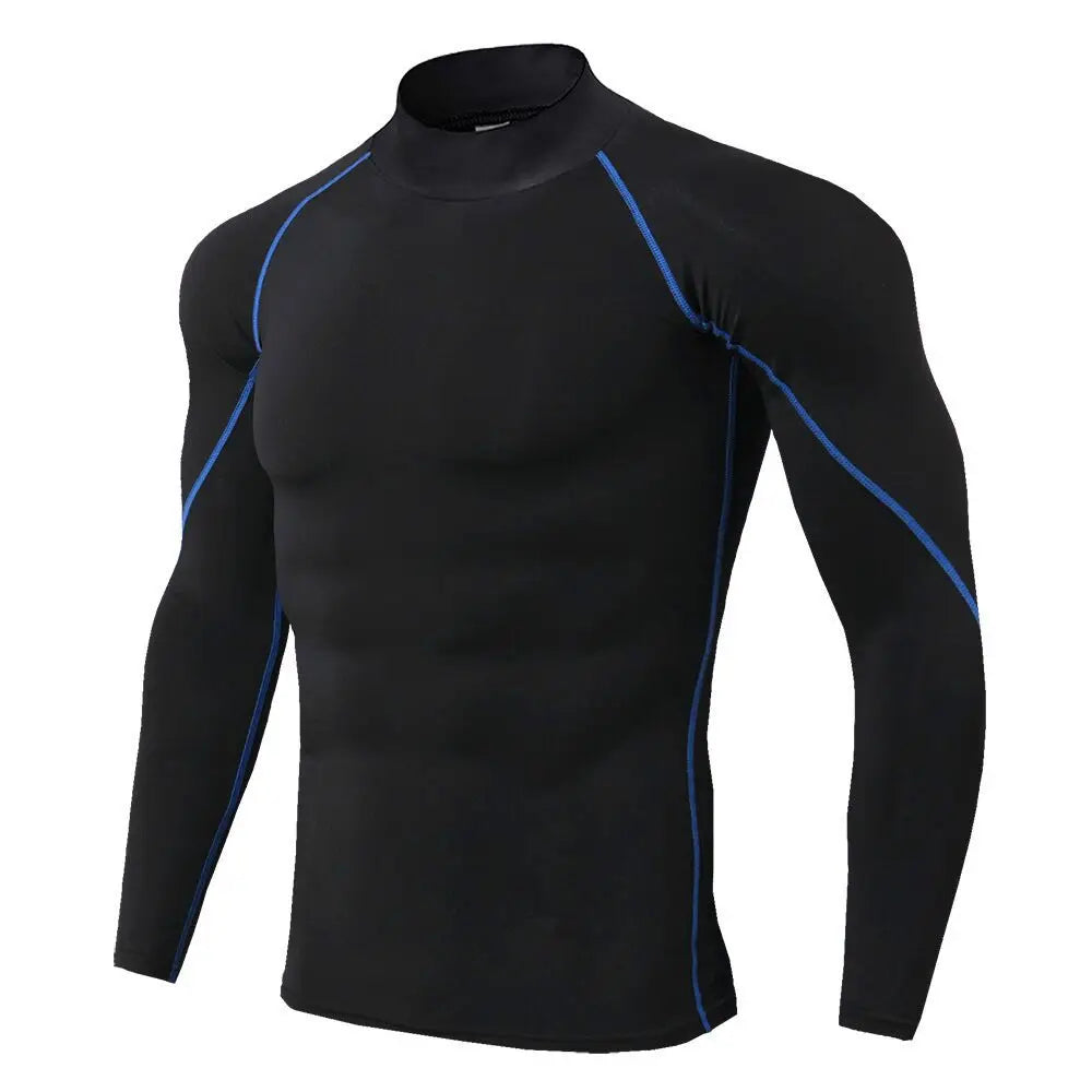Men Running T shirt Quick Dry Bodybuilding Sport Shirt
