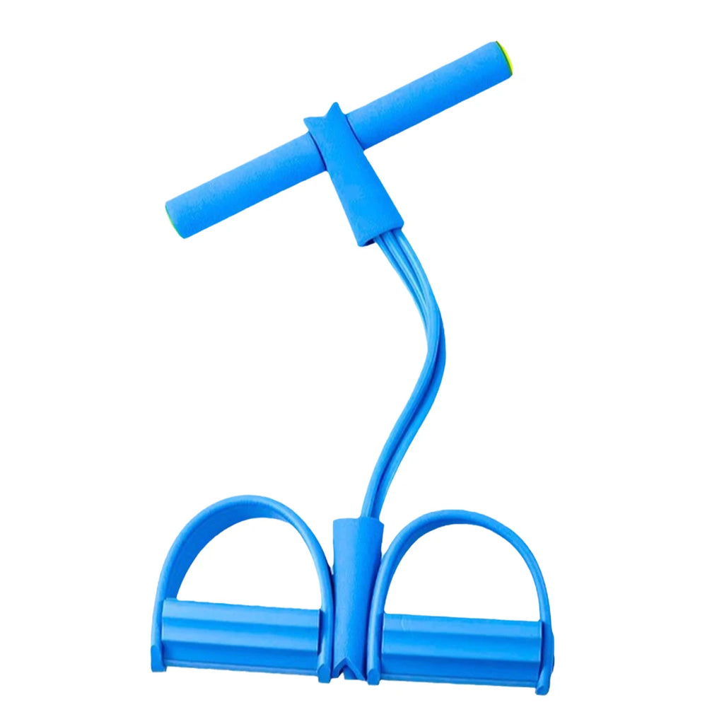 Four-Tube Tensioner Multi-Functional Household Fitness Yoga Abdominal Strengthening Elastic Band Tension Rope Sit-Up Assistive
