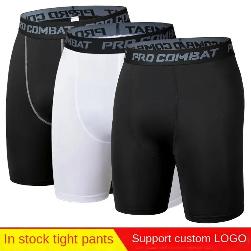 1/5 Pcs Men's Plus Size Black And White Long Sports Underwear