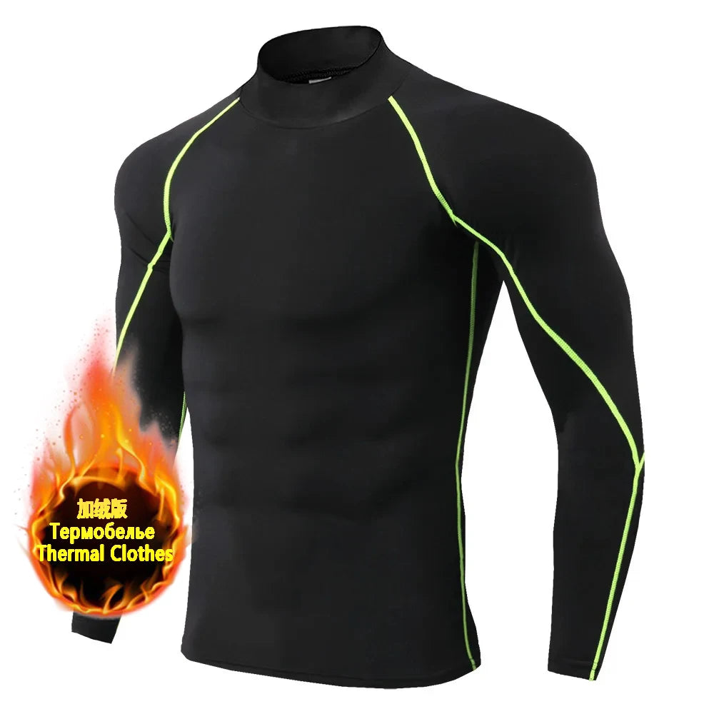 Winter Man Compression Shirt