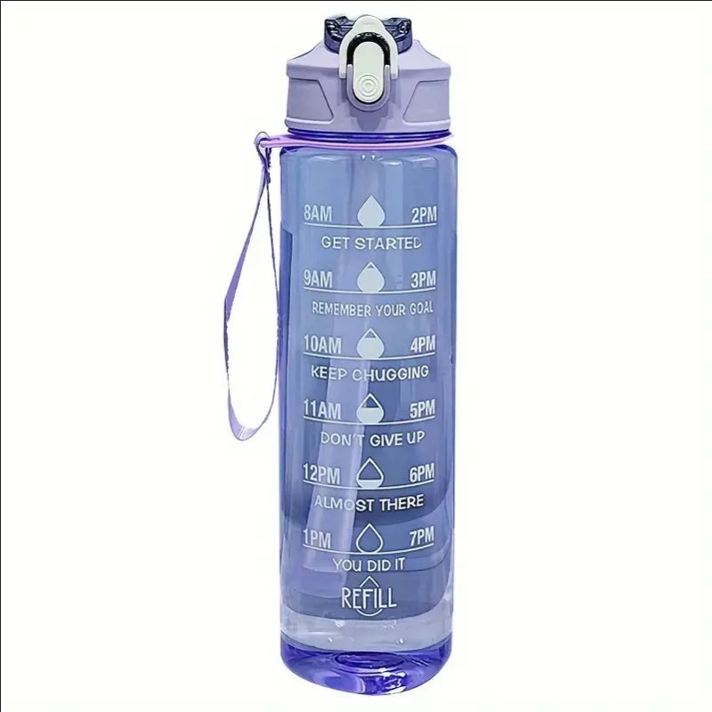 800ml/27oz Large Capacity Sports Water Bottle Leak Proof