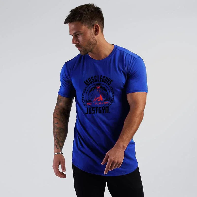 Summer Cotton Sport Gym T Shirt